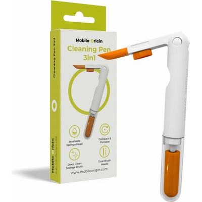 Mobile Origin Multifunctional Cleaning Pen 3in1 (MO-CLNK-MFC2) biela/oranžová
