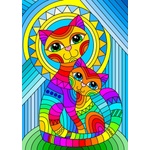Enjoy - Puzzle Inseparable Cat and Kitten - 1 000 piese