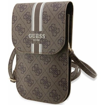 GUESS Guess GUWBP4RPSW 4G Stripes чантичка, кафяв