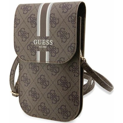 GUESS Guess GUWBP4RPSW 4G Stripes чантичка, кафяв