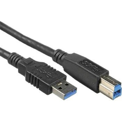 PremiumCord KU3AB1BK Kabel USB 3.0, A-B, 9pin, 1m, Super-speed 5Gbps
