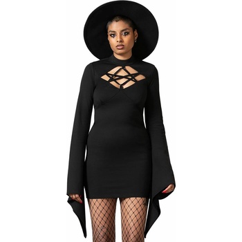Image 1 of KILLSTAR дамска рокля с дълги ръкави KILLSTAR - Witchural - Черен - KSRA005657