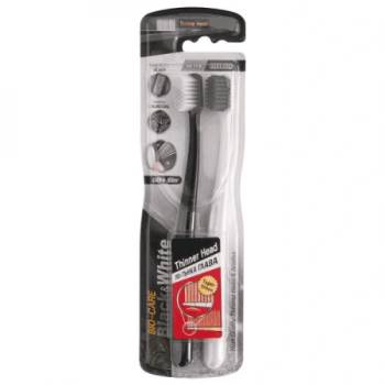 Четка за зъби Bio-Care Black&White Ultra slim