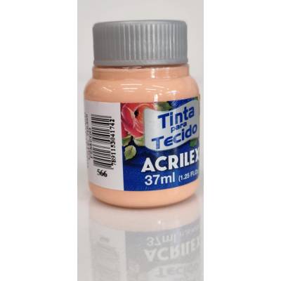 Acrilex farba na textil matná 37 ml 566, Peach