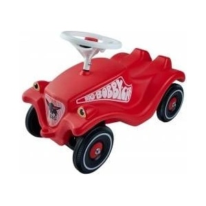 BIG Spielwarenfabrik BIG-Bobby-Car Classic - childrens vehicle for boys and girls, classic ride-on vehicle with a load capacity of up to 50 kg, for children aged 1 year and over, red - 800001303