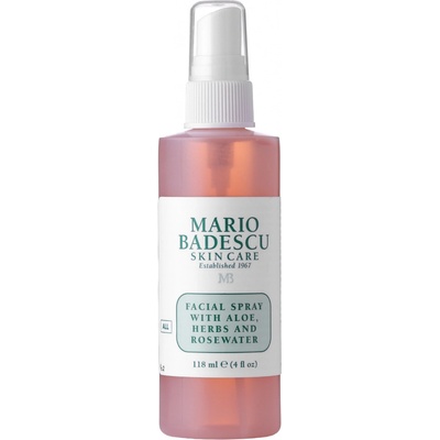 Mario Badescu Facial Spray with Aloe Herbs and Rosewater tonizačná pleťová hmla 118 ml