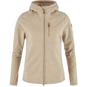 Fjällräven Дамско поларено яке Fjällräven Women's Keb Fleece Hoodie Fleece jacket - Fossil (105-4777-0614)