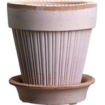 Bergs Potter Саксия Simona с поставка 12 см розова (SR12S)