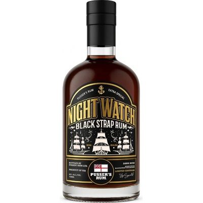 Pusser’s Rum Night Watch 40% 0,7 l (čistá fľaša)