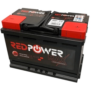 Banner Red Power 12V 72Ah 650A right+