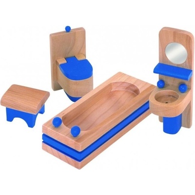 Woodyland Комплект дървени мини мебели Woody - Баня (90614)