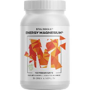BrainMax Energy Magnesium®, Магнезий Малат 1000 mg, 100 растителни капсули