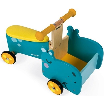 Janod Hroch s vozíkom na hračky