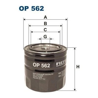Olejový filter FILTRON OP 562
