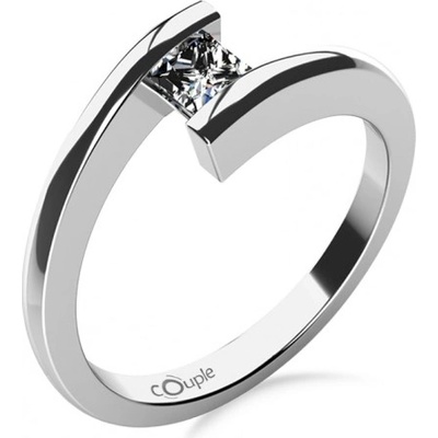 Couple prsten Luise bílé zlato se zirkonem 5260035 0 1