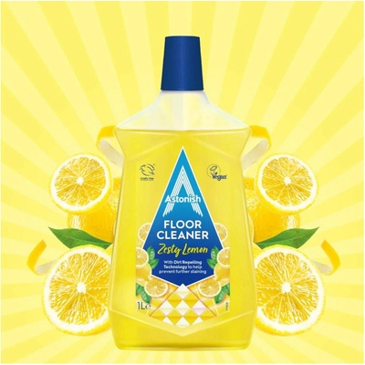 Astonish Specializovaný čistič na podlahy Citrus Burst s vůní citrusu 1 l