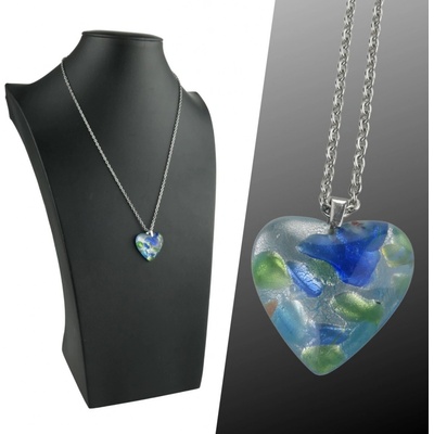 City Storm Řetízek s přívěskem srdce scarlet SRD8978