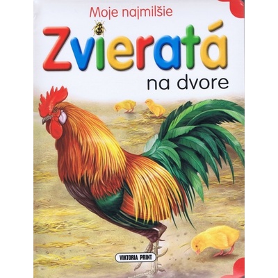 Moje najmilšie zvieratá na dvore - červená