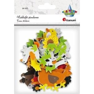 TITANUM Foam stickers farm animals mix 20pcs