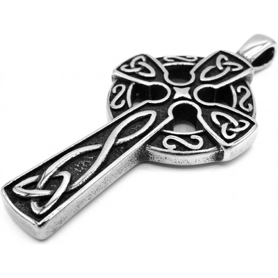 Steel Jewelry Přívěsek KELTSKÝ KŘÍŽ Chirurgická ocel NH240195