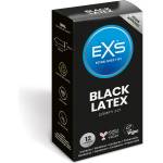 EXS Condoms Black Latex 12 pack