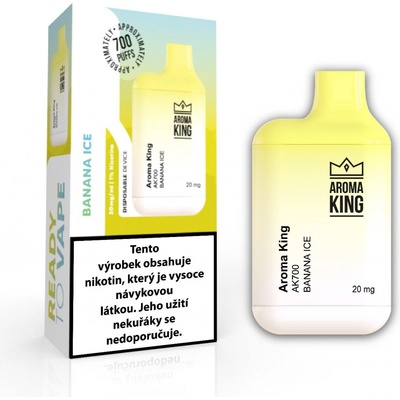 Aroma King AK Mini Banana Ice 20 mg 700 potáhnutí – Zboží Mobilmania