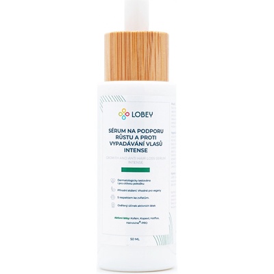 Lobey sérum na podporu růstu a proti vypadávání vlasů Intense 50 ml