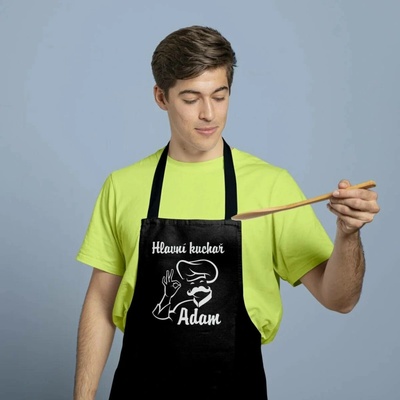Sablio Grilovací zástěra se jménem Hlavní kuchař