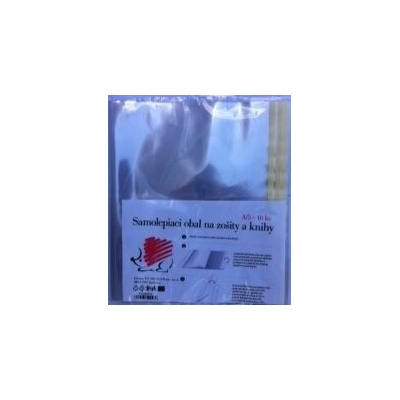 Obal na knihu A5 samolepící páska 10 ks 7450037005