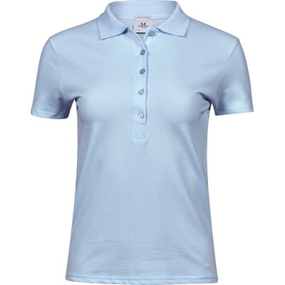 TEE JAYS tj145 / Дамска еластична поло тениска - светлосиня xl (18014503704)