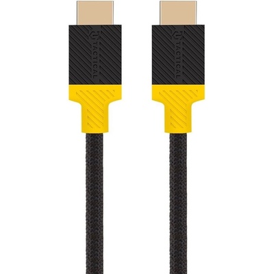 Tactical Високоскоростен 8K HDMI към HDMI кабел (200 см) (черен-жълт) - Tactical Webb Space High Definition Series HDMI 2.1, 8K 60Hz Cable