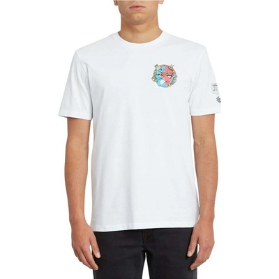 Volcom Freaks City Fa Ss White Flash