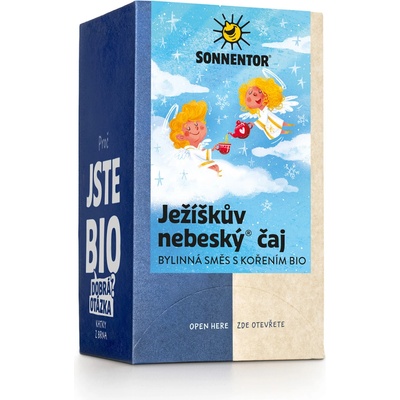 Sonnentor Ježíškův nebeský čaj bio bylinný čaj porcovaný 27 g