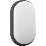 ADVITI LED градинско осветително тяло Adviti Nefryt, 15W, 1100 lm, 4000K, IP54 защита, за стена, черно (AD-OP-6147BLPM4)