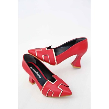 Moda Trend Дамски обувки - Червени #316682 (316682_Червен)