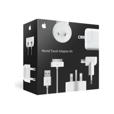 Apple Комплект захранване и кабели за iPhone, iPad и iPod - Apple World Travel Adapter Kit (00-4554)