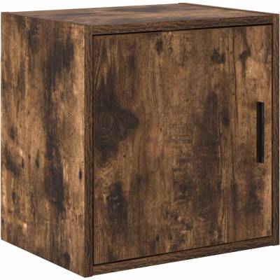 vidaXL гараж стенен шкаф опушен дъб инженерна дървесина (860633)