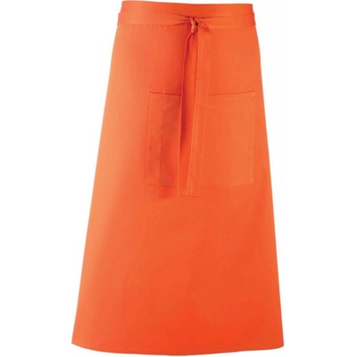 Premier Zástěra do pasu dlouhá Colours oranžová