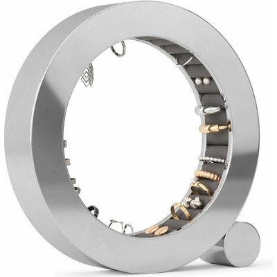 Umbra Ferris stojan na šperky stříbrná