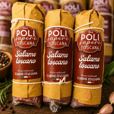 Poli sapori toscana vepřový salám toskánský 300 g