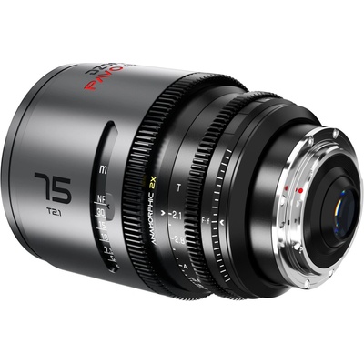 DZO Optics DZO Pavo 2x anamorfný Prime 75mm T2.1-neutrálny náter-montáž PL&EF (meter) 42402
