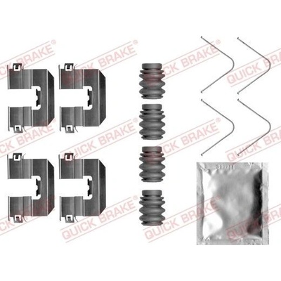 Súprava príslušenstva, obloženie kotúčovej brzdy Quick Brake 109-0058