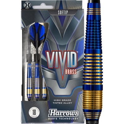 Harrows Vivid soft 18g R blue