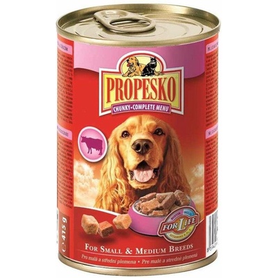 Propesko Adult Dog jehněčí v omáčce 415 g
