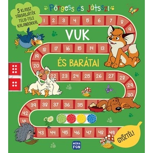 Móra Könyvkiadó Vuk: Завърти колелото настолна игра