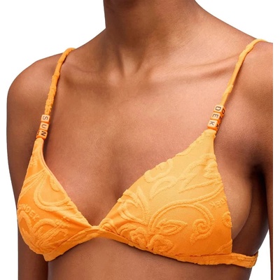 SUNDEK Andress jacquard terry bralette sk23 bikini top - Yellow (Lulo 23)