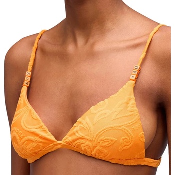 SUNDEK Andress jacquard terry bralette sk23 bikini top - Yellow (Lulo 23)