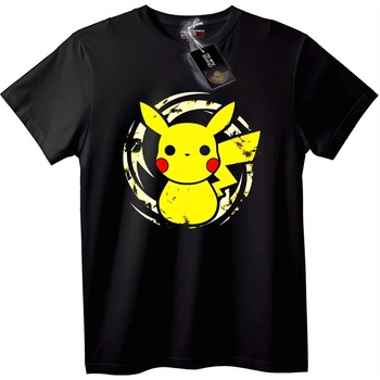 NOONEBRAND Тениска Pikachu в черно - 7XL, White