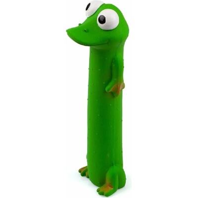 Ó lala Pets pískací dlouhán přírodní latex 24 cm zelená