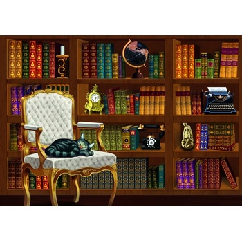 Image 1 of Bluebird Puzzle - Puzzle The Vintage Library - 1 000 piese
